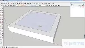 SketchUp水池凹面建模教程_wishdown.com SketchUp如何制作水池凹面