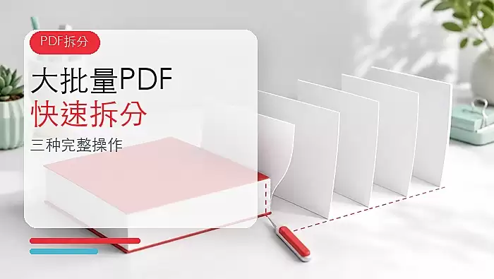 大批量PDF文件快速拆分完整实用方法与技巧_wishdown.com 大批量PDF怎么快速拆分?三种方法完整操作