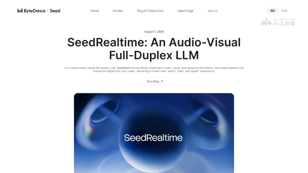 �ֽ�����ԭ������Ƶȫ˫����ģ��SeedRealtime��ʽ����