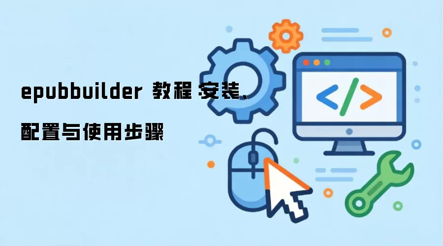 EpubBuilder�̳̣���ô��װ�����ú�ʹ�ã�