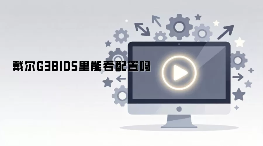 ����G3 BIOS�ܷ�鿴Ӳ������