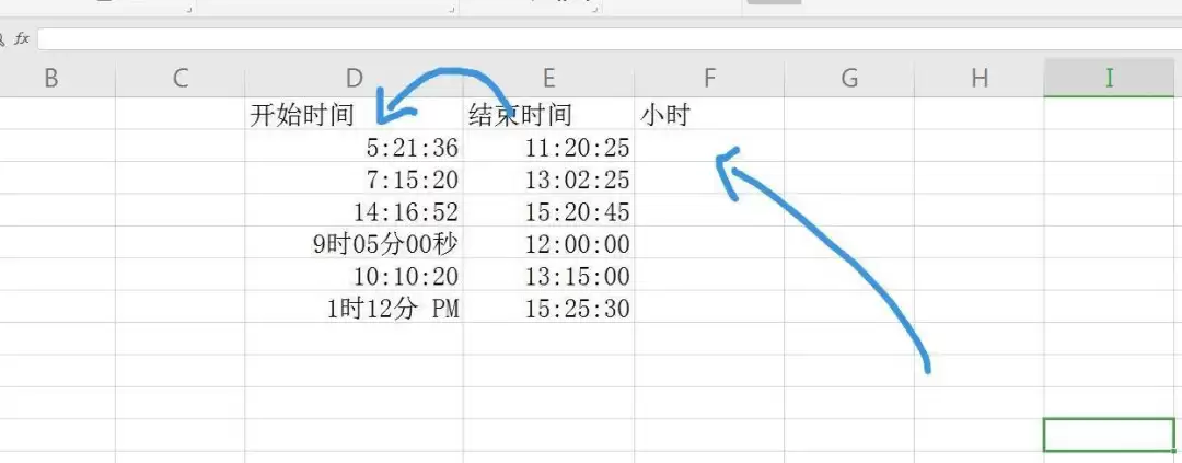 Excel计算时间差的方法与公式教程_wishdown.com Excel计算时间差的方法与公式教程_wishdown.com