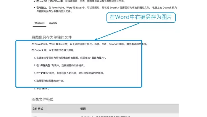 PDF页面转JPG怎么操作?在线转换与截图另存方法_wishdown.com Microsoft Office另存为图片官方说明