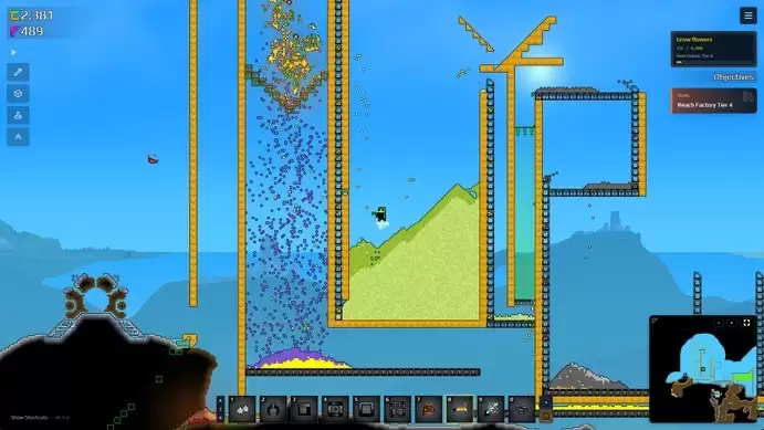 《沙金工业》Steam抢先体验 像素沙盒挖掘探索_wishdown.com 《沙金工业》Steam抢先体验 像素沙盒挖掘探索_wishdown.com