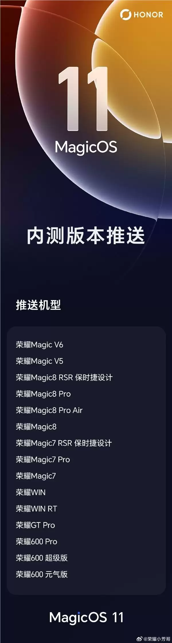 ��׿�׼�Һ̬��������ҫMagicOS 11�ڲ��������ͣ������������û