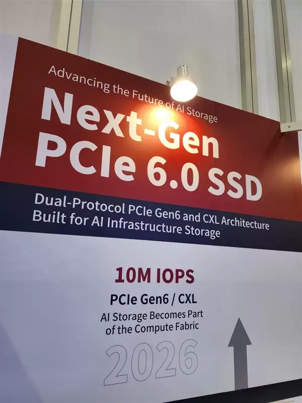 英韧PCIe 6.0主控首秀:单盘256TB读取28GB/s 2028年冲刺1亿IOPS_wishdown.com 英韧PCIe 6.0主控首秀:单盘256TB、28GB/s读取!2028年冲1亿IOPS