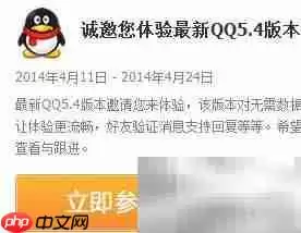 QQ5.4体验版下载申请方法指南_wishdown.com QQ5.4体验版下载申请方法指南_wishdown.com