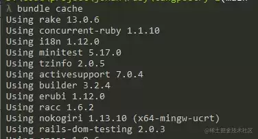 前端开发者学Ruby实战:唐诗API项目入门_wishdown.com bundle cache