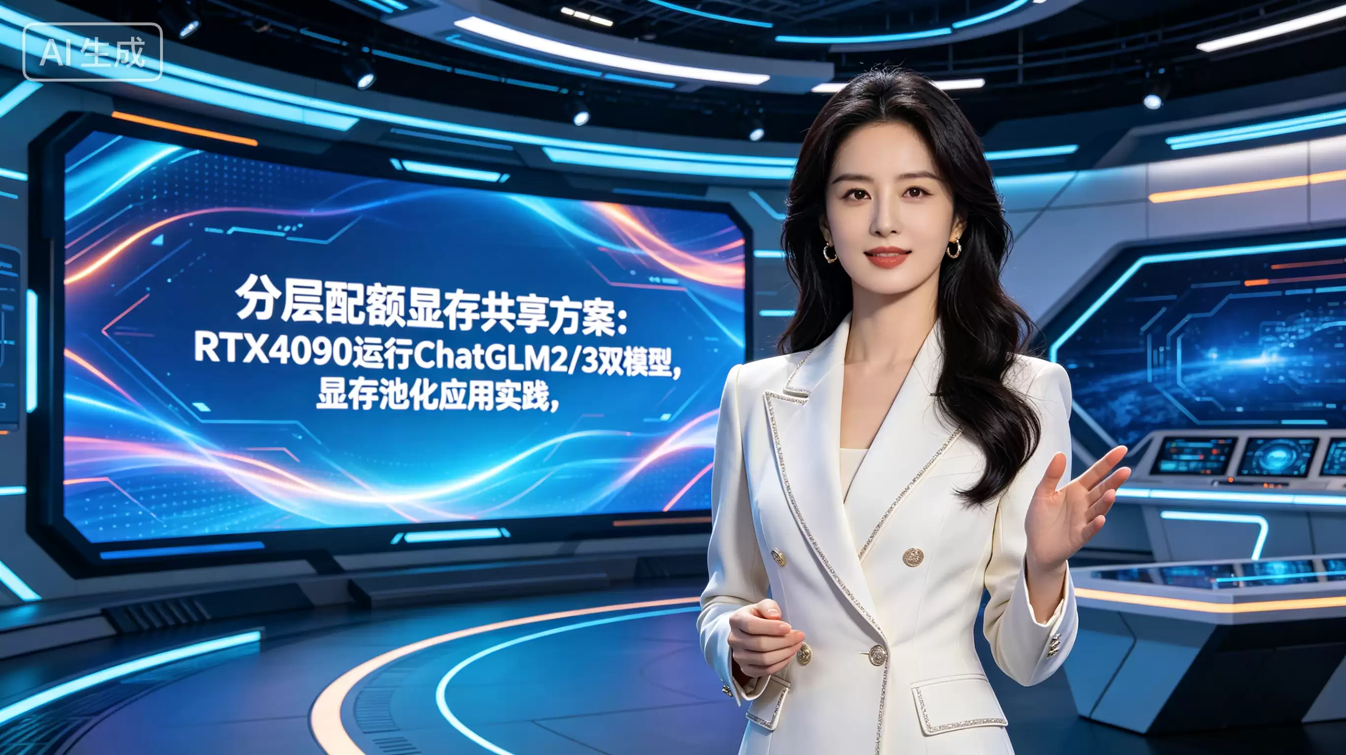 RTX4090����ChatGLM2��3˫ģ�͵ķֲ��Դ湲��ʵ��