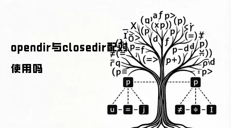 opendir��closedir�Ƿ�������ʹ�����