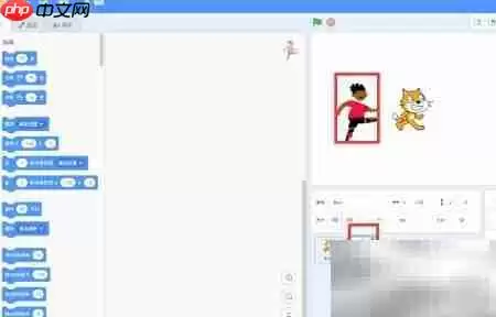 Scratch沙滩场景编程教程:Ben与猫的互动游戏制作_wishdown.com Scratch沙滩场景编程教程:Ben与猫的互动游戏制作_wishdown.com