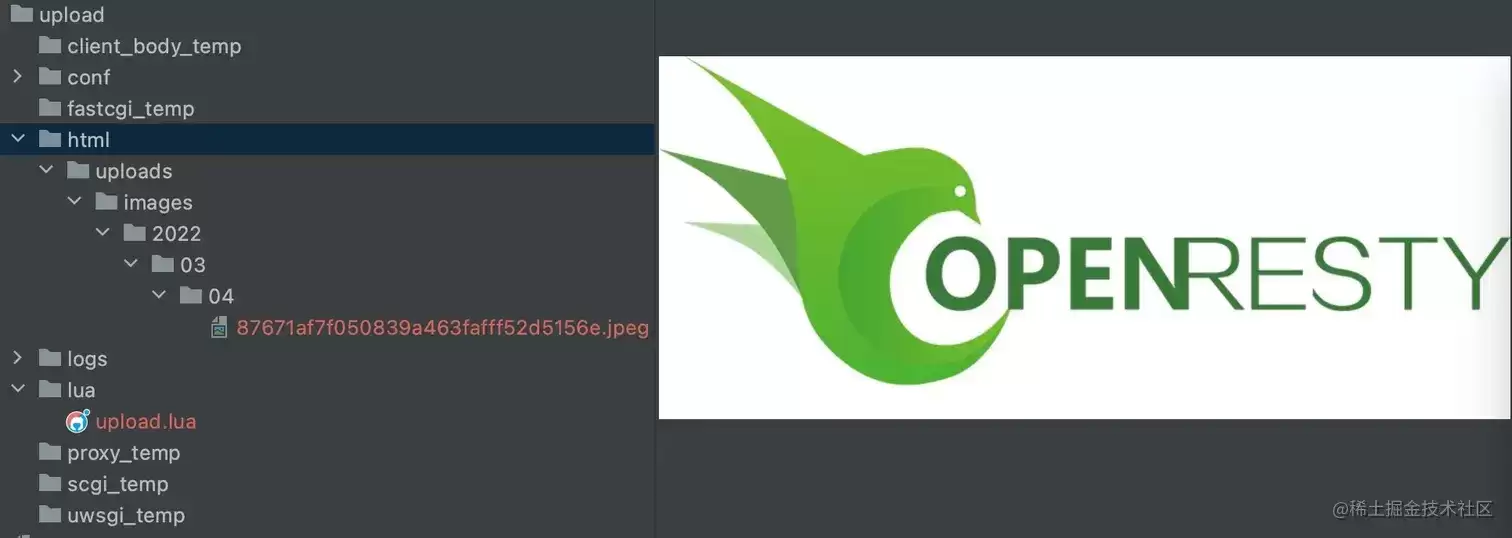 OpenResty �ļ��ϴ�ʵս���� lua-resty-upload ��ʽ��ȡ�����̷�װ