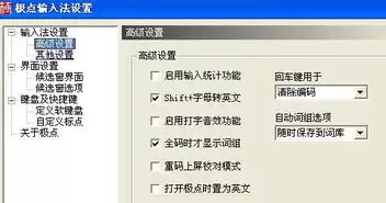 极点五笔输入法开启输入统计功能的方法_wishdown.com 极点五笔状态栏右键菜单界面,显示功能设置选项