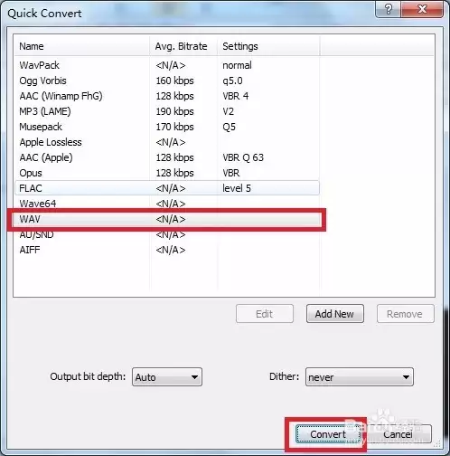 foobar2000怎么转换音频格式_wishdown.com foobar2000怎么转换音频格式_wishdown.com