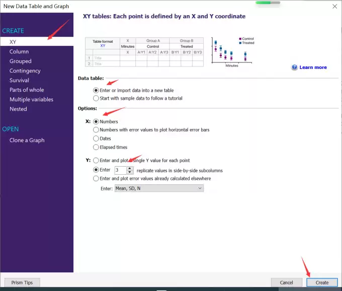 GraphPad����ͼ��ô������� GraphPad����ͼ����߲���ʾ��ô���
